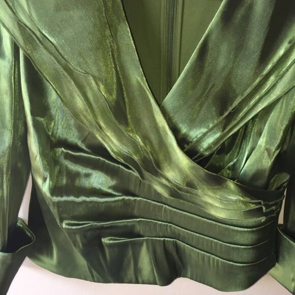 NWOT - Size 16 P - Faux Wrap Blouse - Picture 4 of 4